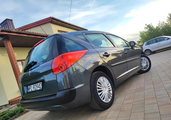Peugeot 207 cena 13900 przebieg: 127000, rok produkcji 2011 z Płock małe 529